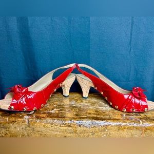 Me Too Red Patent Leather size 8M